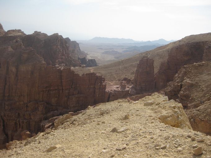 Amramin luonnonpuistoa on verrattu Israelin Petraksi. Vaelsimme siellä 21.11.2016